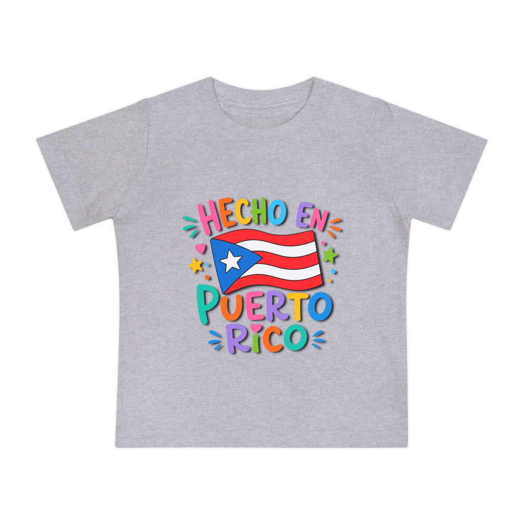 "Hecho en Puerto Rico" - Baby T-Shirt
