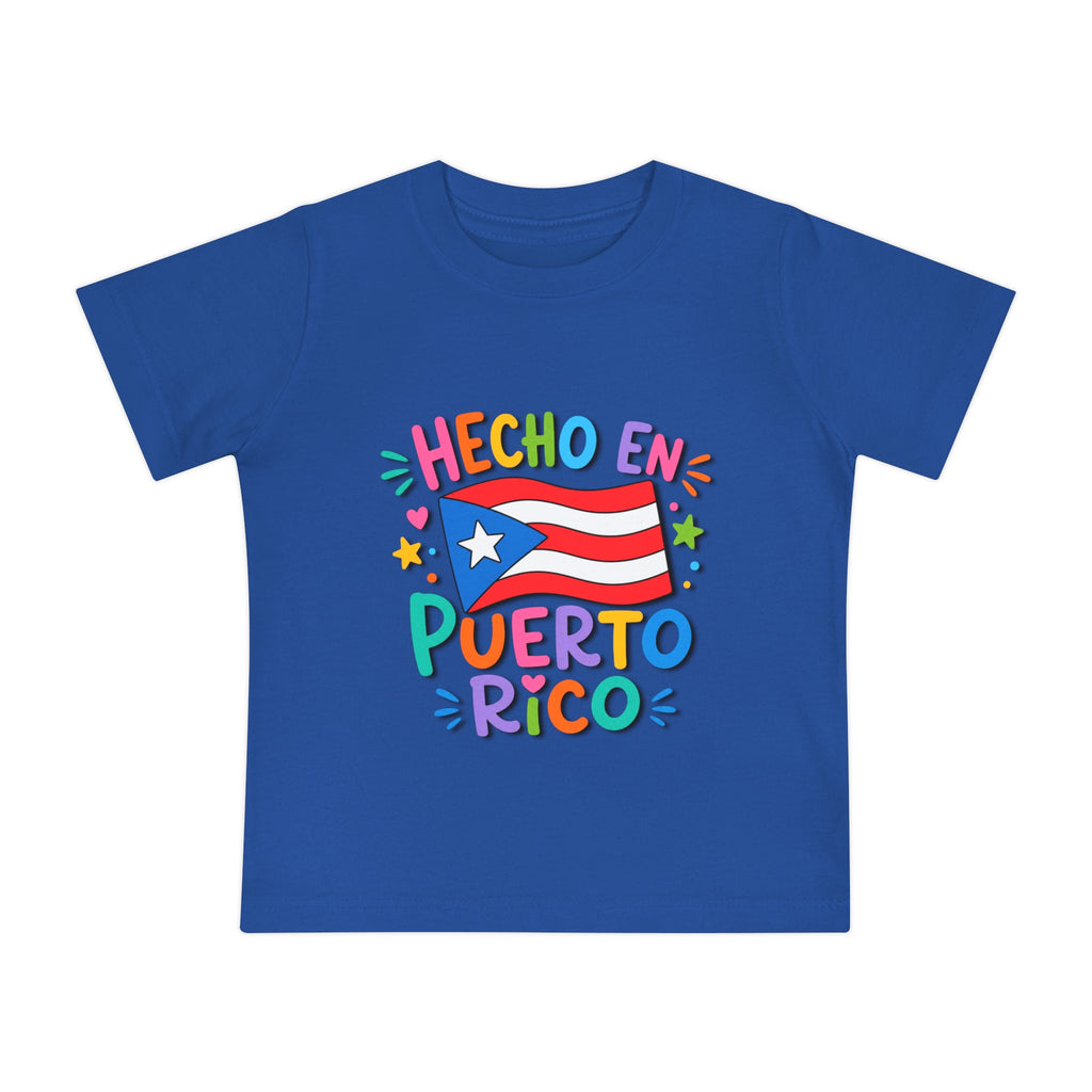 "Hecho en Puerto Rico" - Baby T-Shirt