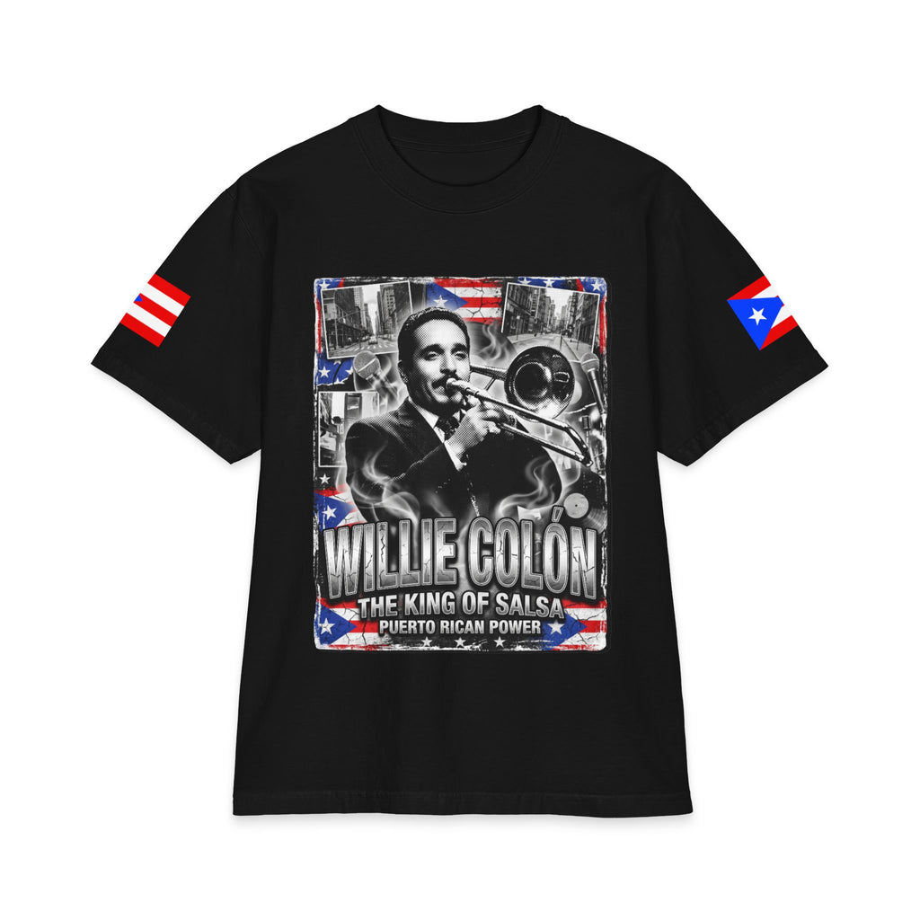 Willie Colon "King of Salsa" - Puerto Rican Salsa Legend Tee