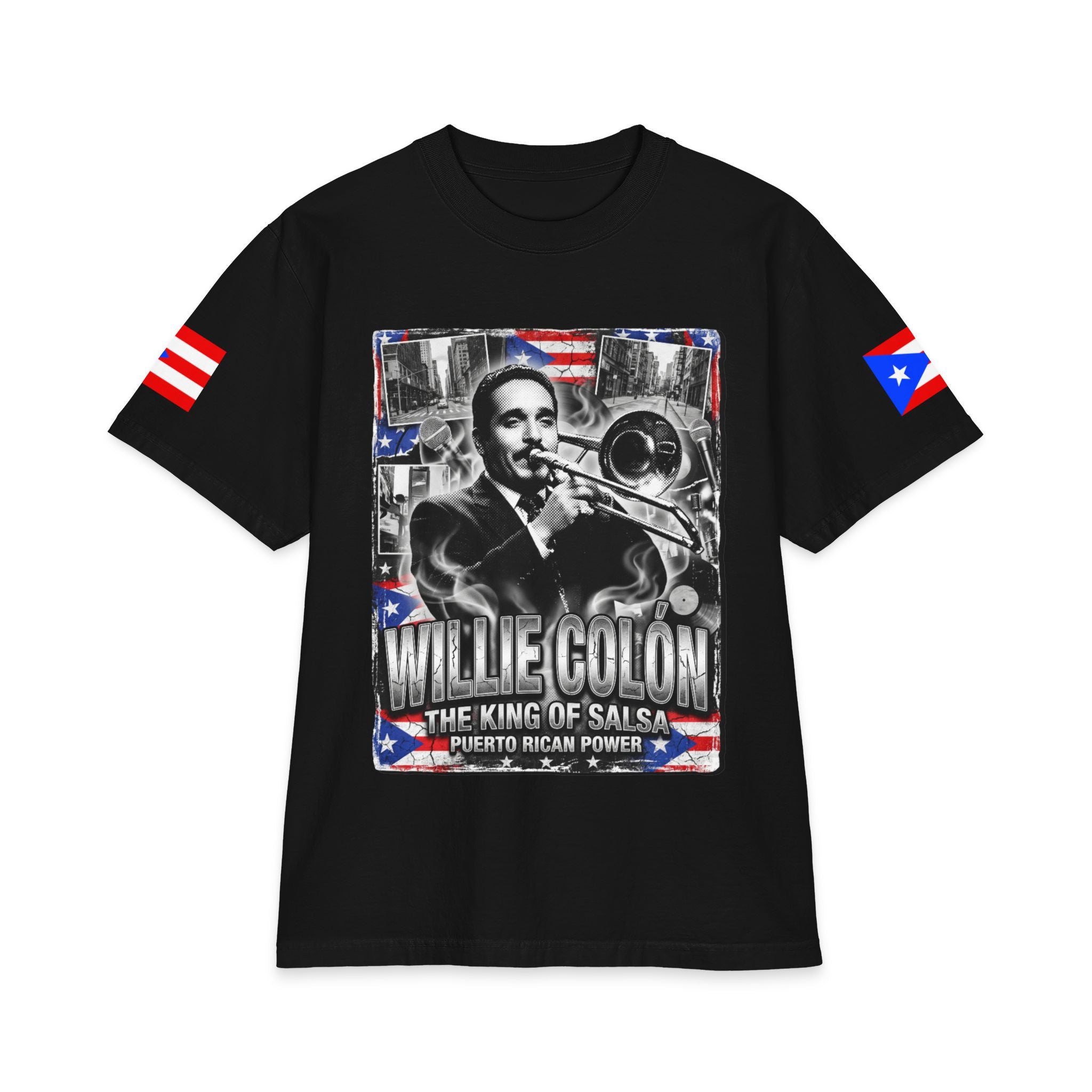 Willie Colon "King of Salsa" - Puerto Rican Salsa Legend Tee