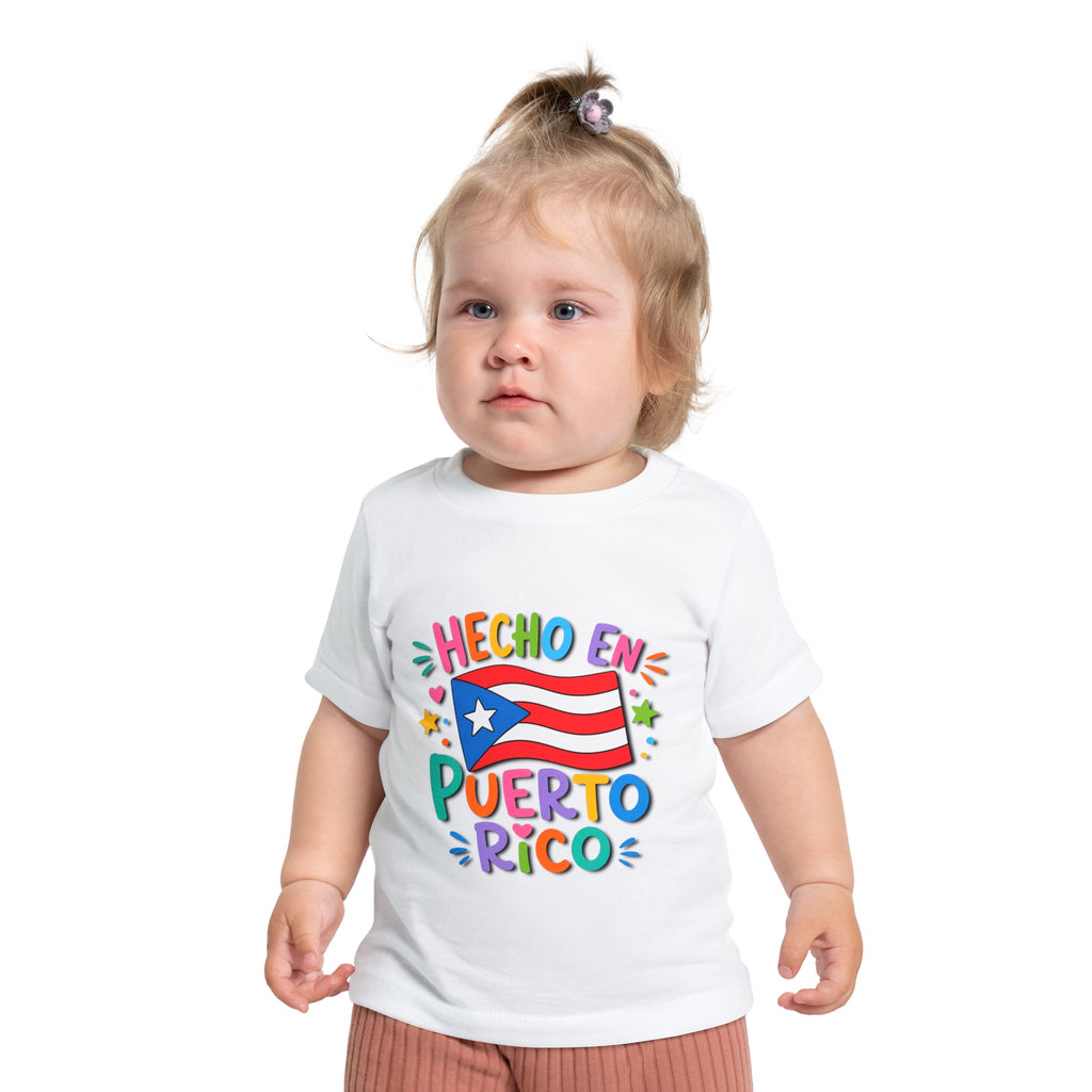"Hecho en Puerto Rico" - Baby T-Shirt
