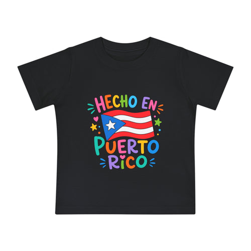"Hecho en Puerto Rico" - Baby T-Shirt