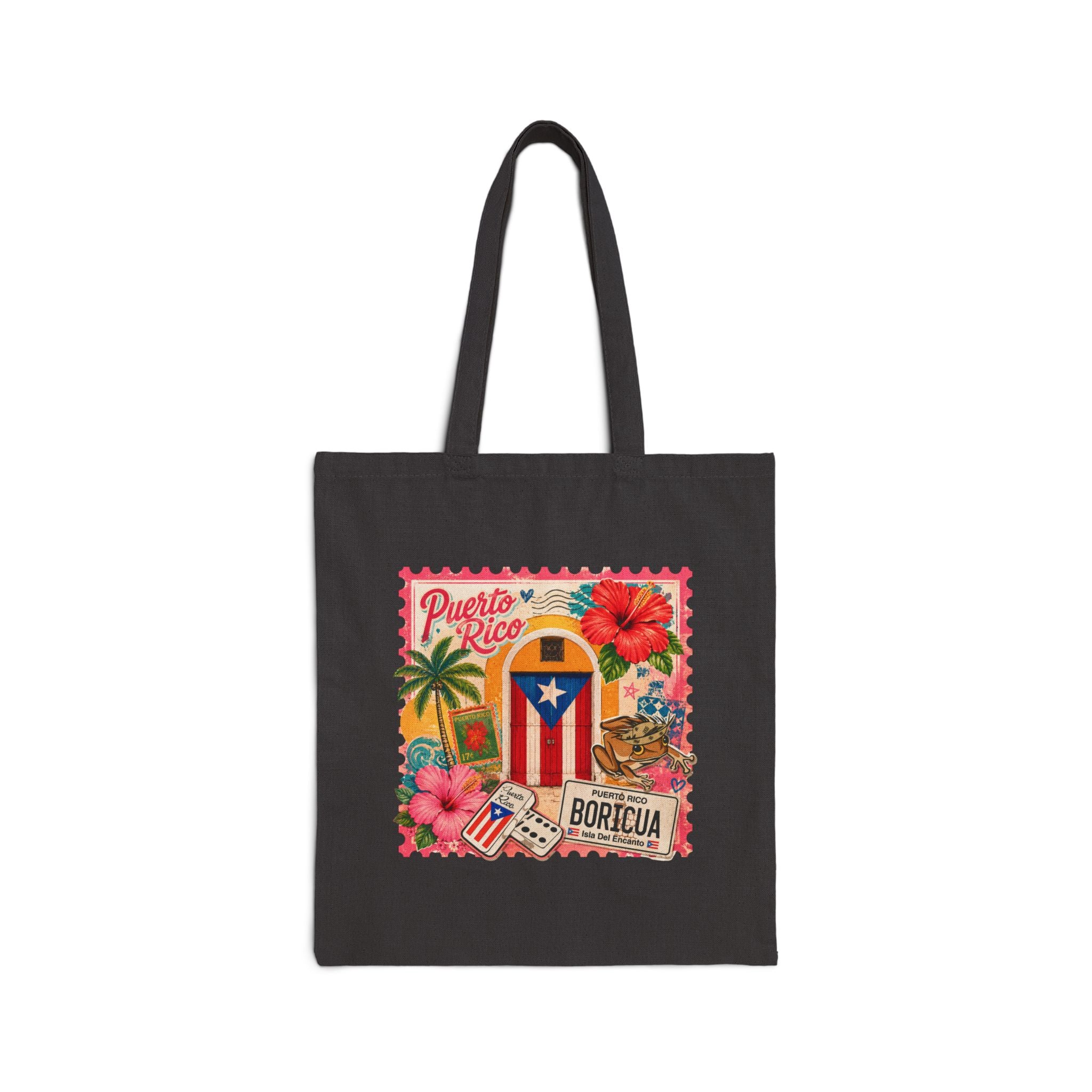 Boricua Postage Stamp Tote