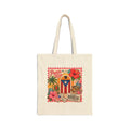 Boricua Postage Stamp Tote