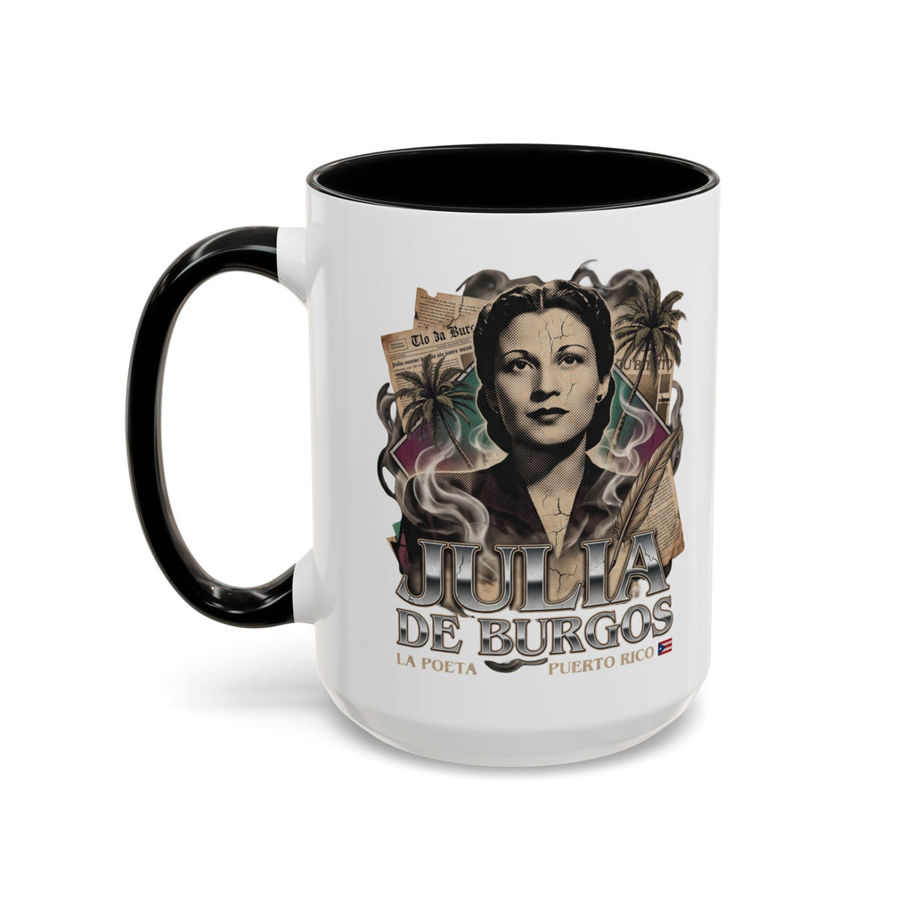 Tropical Surf Coffee Mug – Palm Trees & Vintage Board Art Accent Mug